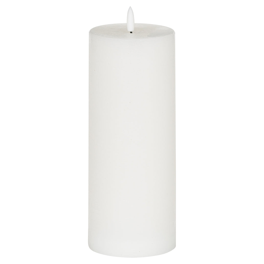 Luxe Collection Natural Glow 3.5x9 LED White Candle