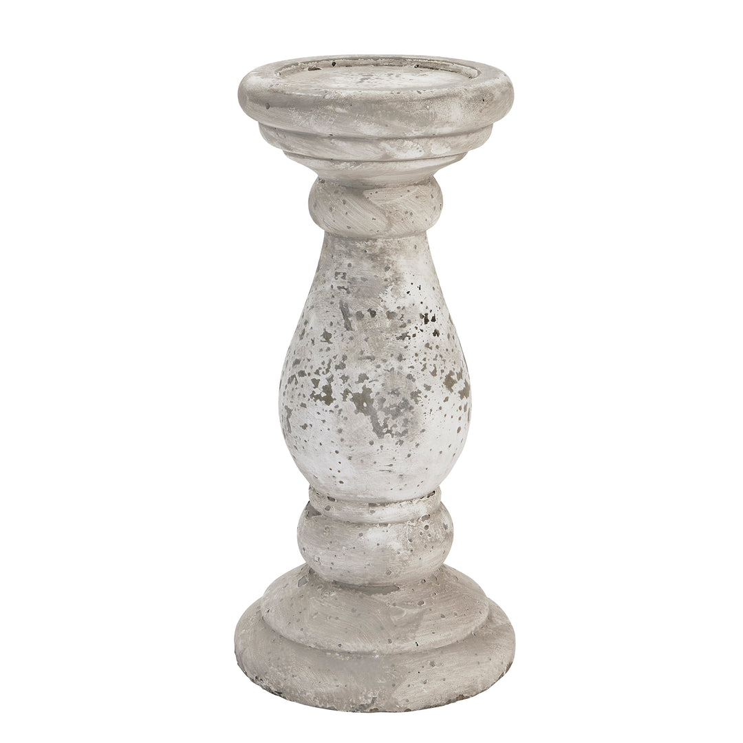 Large Stone Ceramic Candle Holder