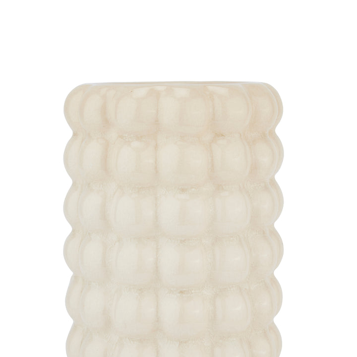 Seville Collection Cream Bubble Vase