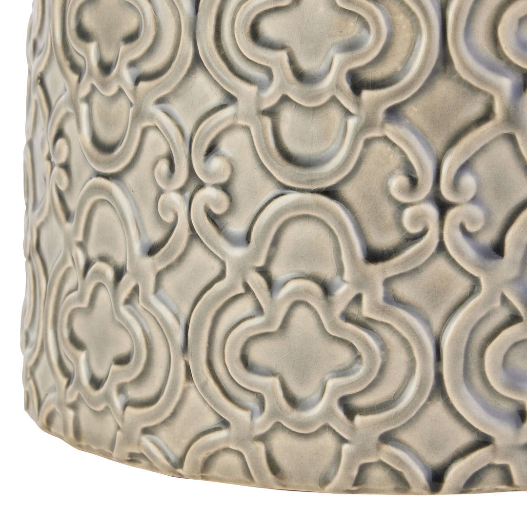 Seville Collection Grey Marrakesh Urn