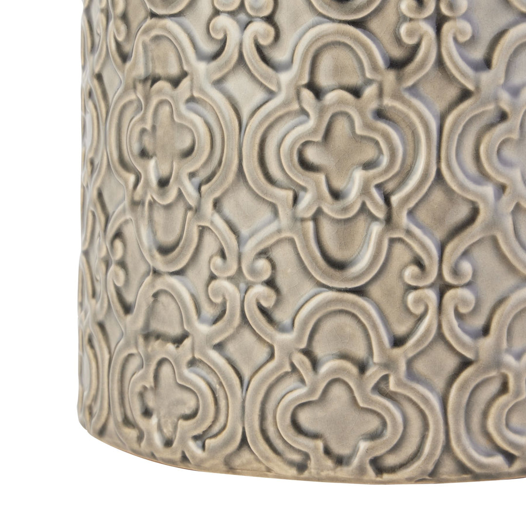 Seville Collection Large Grey Marrakesh Urn