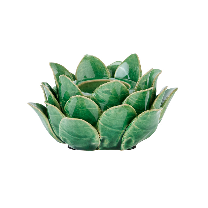 Globe Green Artichoke Tea Light Holder