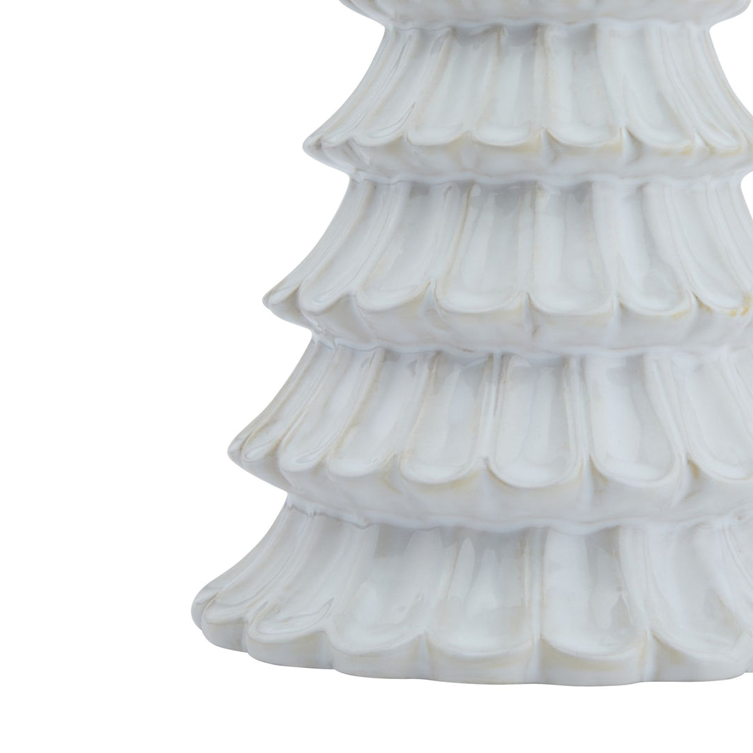 White Ceramic Fir Tree