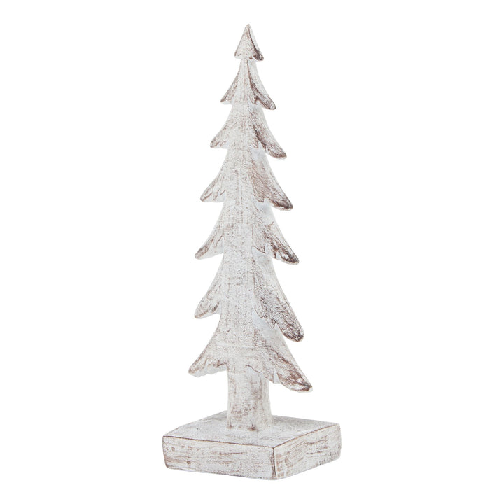 Small Snowy Forest Tree Sculpture