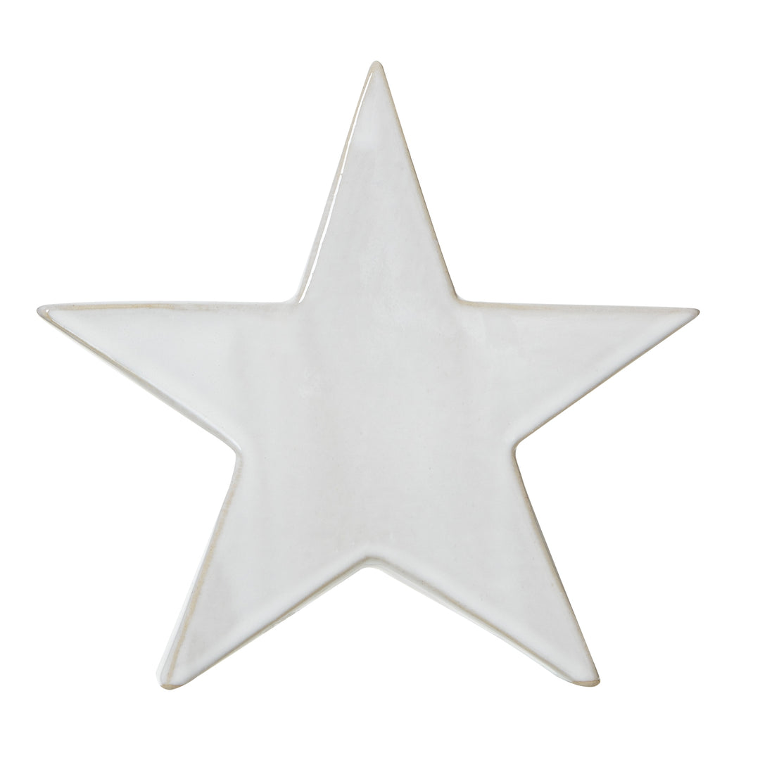 Large Ceramic Standing Star Decoration