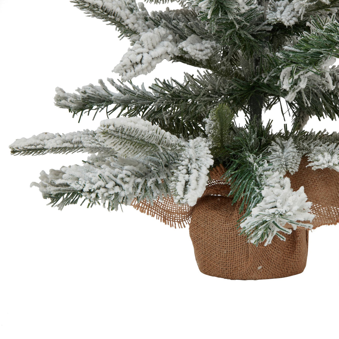 Medium Snowy Spruce Tree