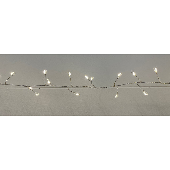 7.2m/23ft 6in Plug In LED Warm White Cluster Micro Lights