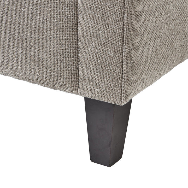 Vesper Taupe Cushion Back Snuggle Chair