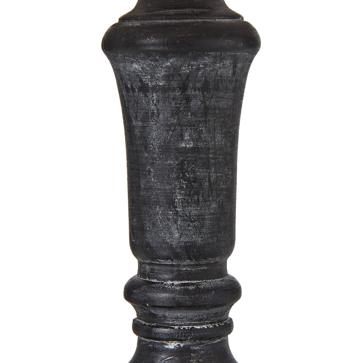 Palmyra Column Table Tamp With Linen Shade