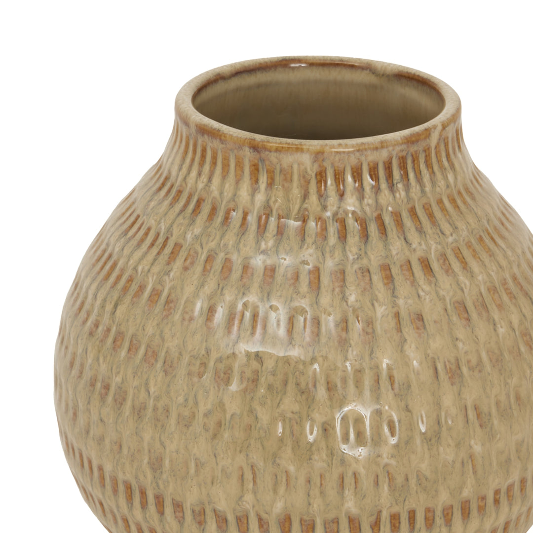 Sabbia Collection Medium Textured Vase