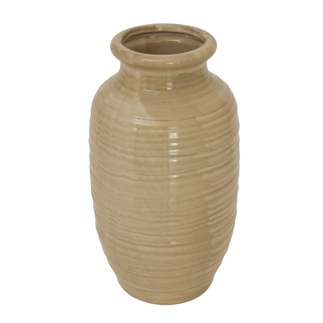 Sabbia Collection Tall Fluted Vase