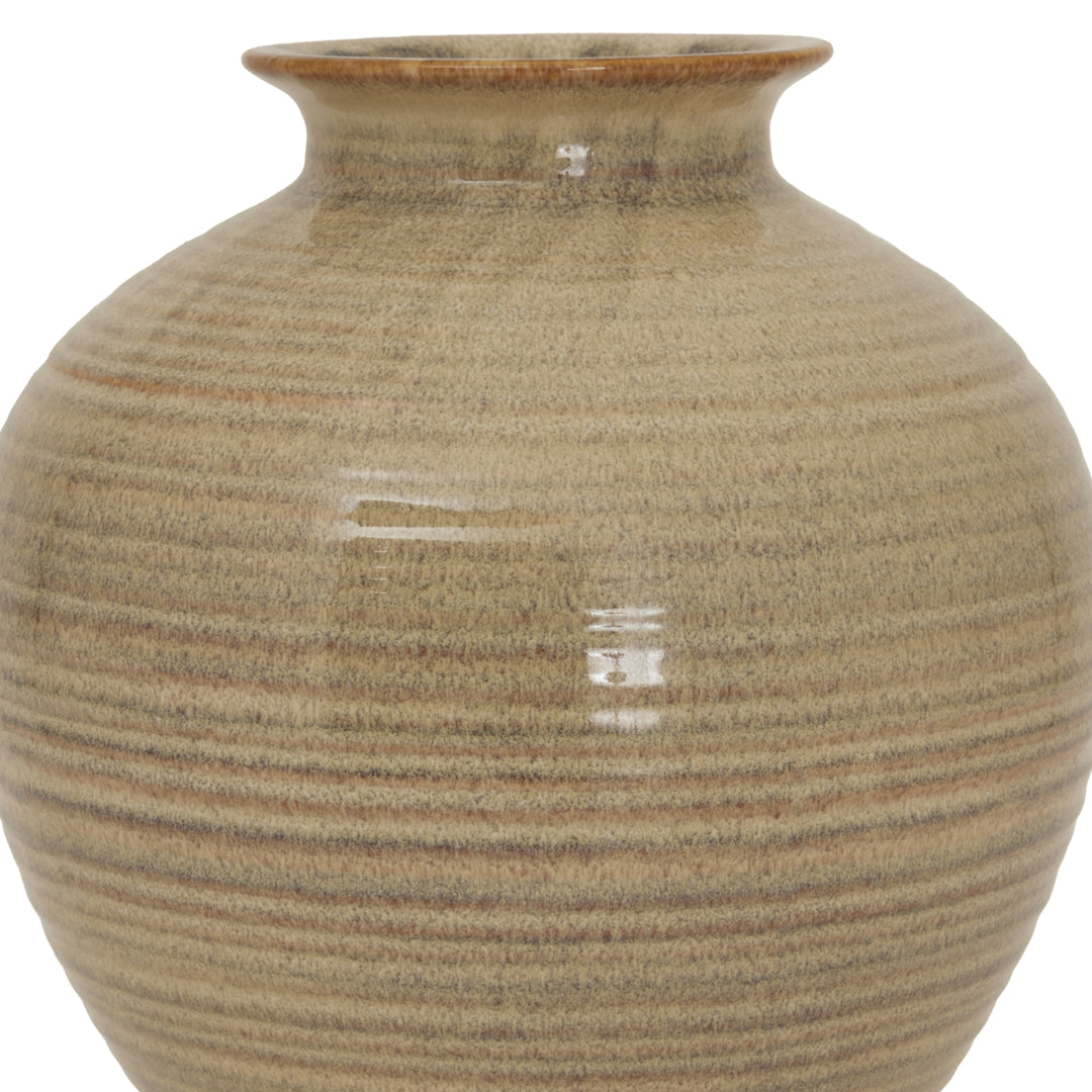 Sabbia Collection Brindled Bowl Vase