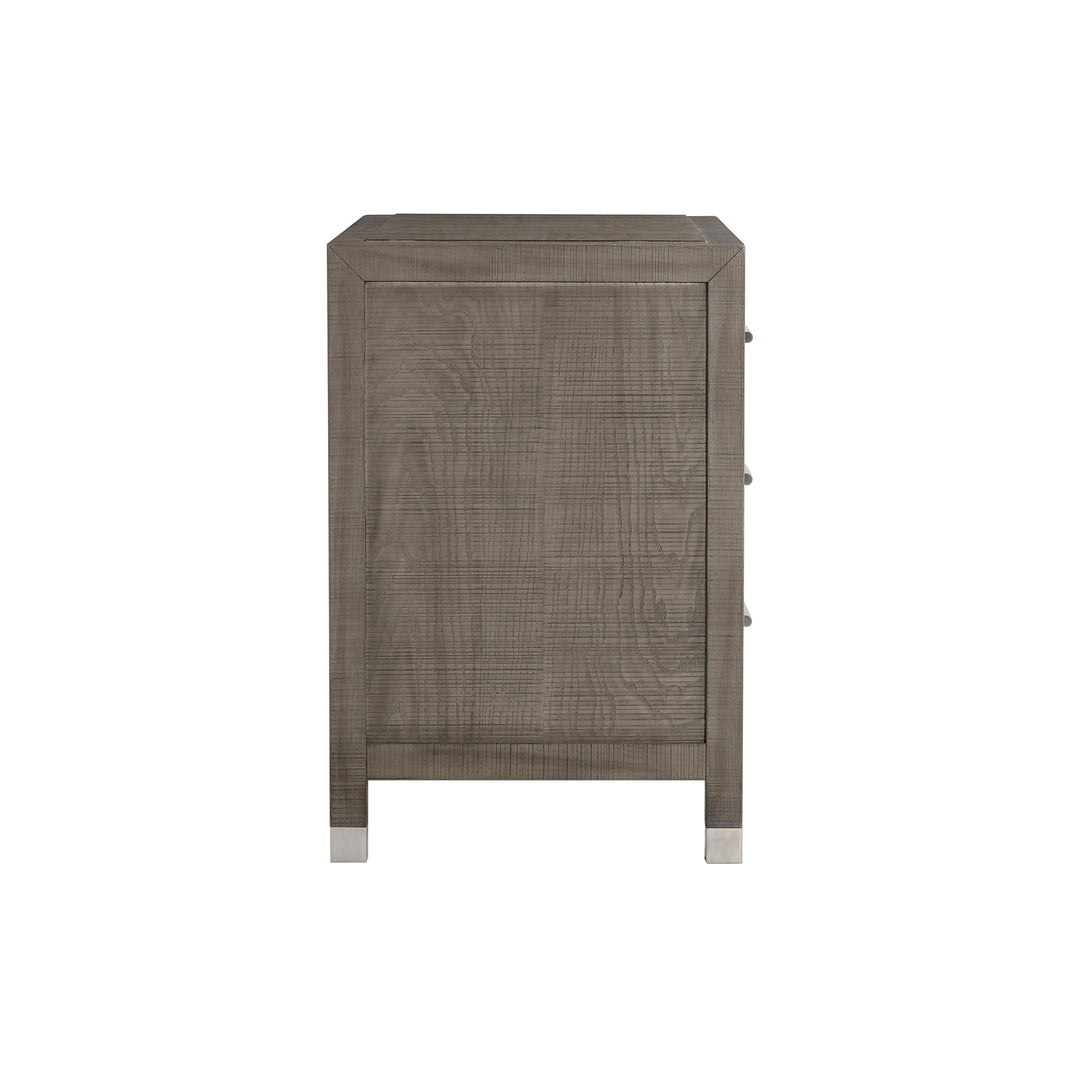 Raffles Grey Nightstand