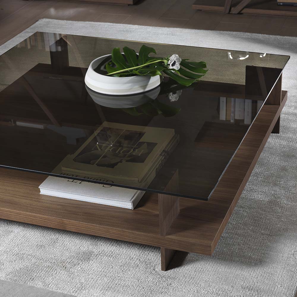 Caricara Glass Coffee Table