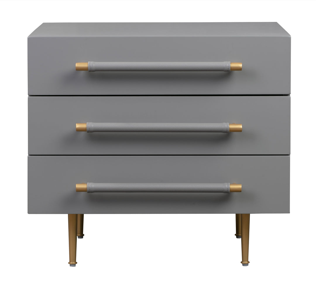 Trident Grey Nightstand