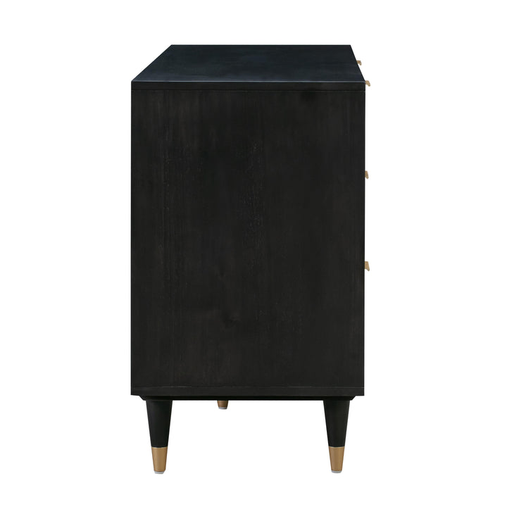 Sierra Noir 6 Drawer Dresser