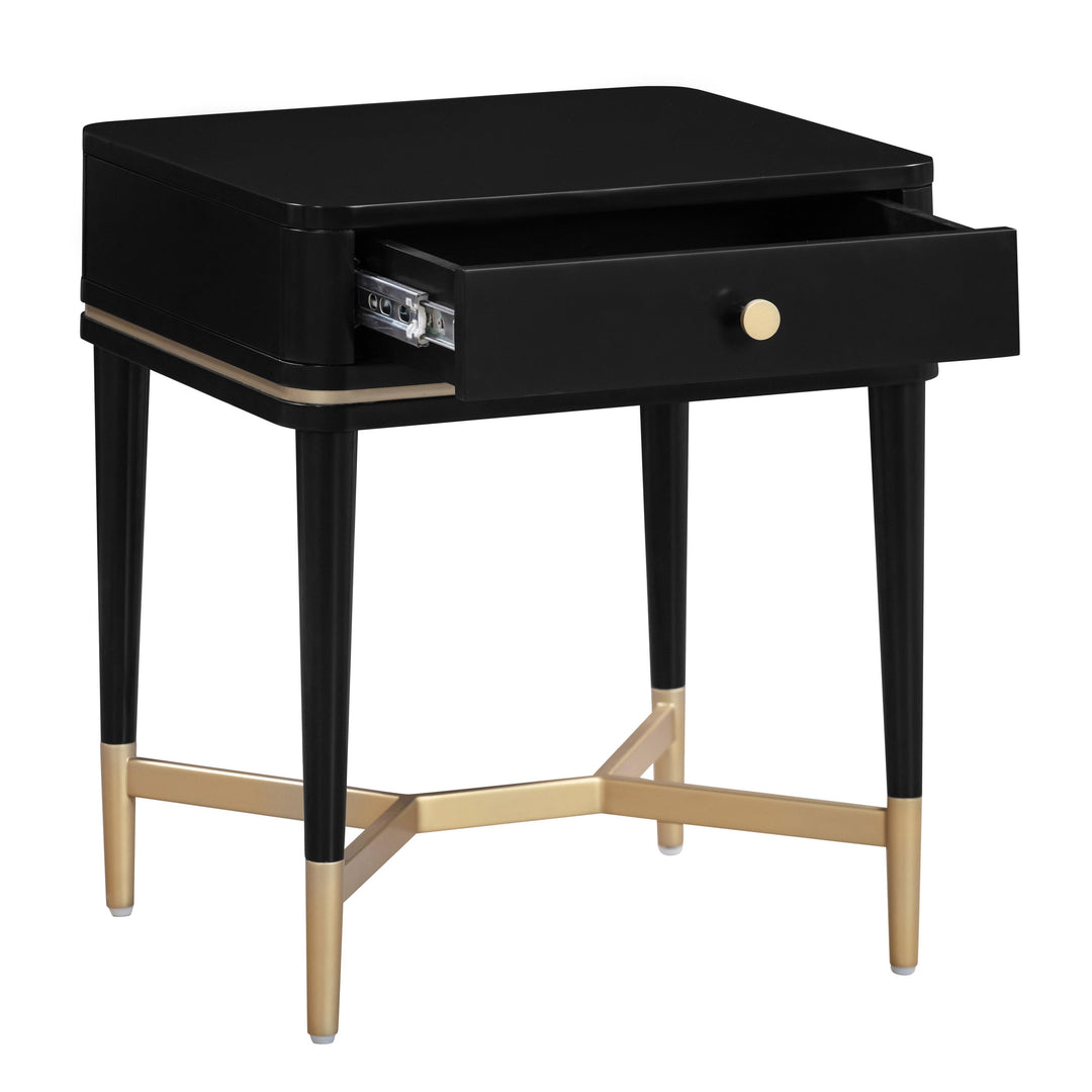 Julieta Black Nightstand