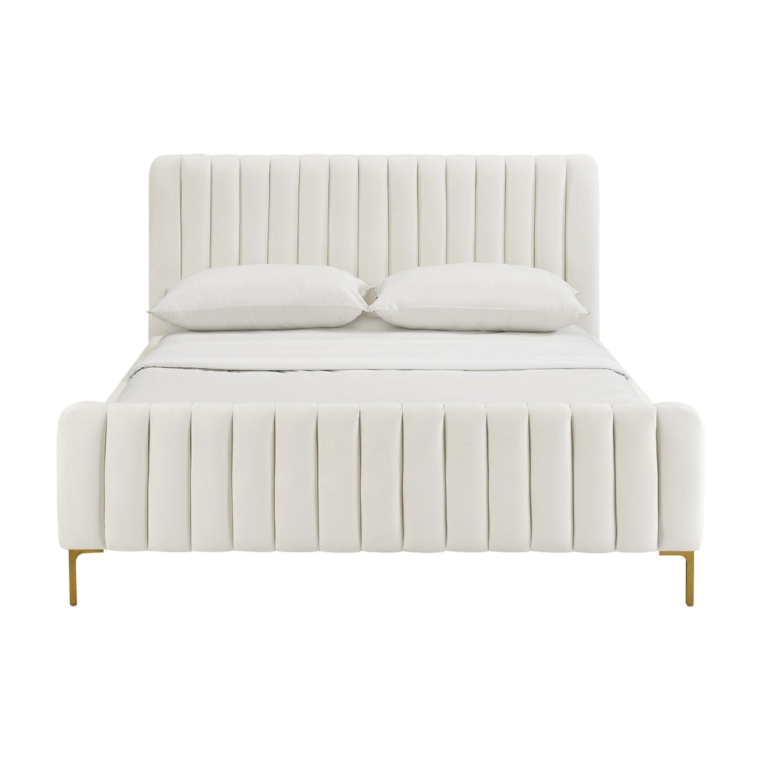 Angela Cream Bed in UK Super King