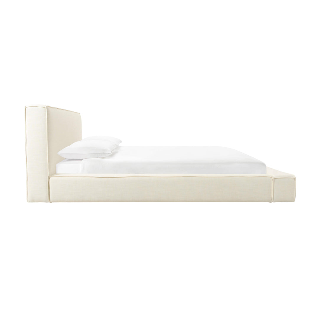 Olafur Cream Linen UK King Bed