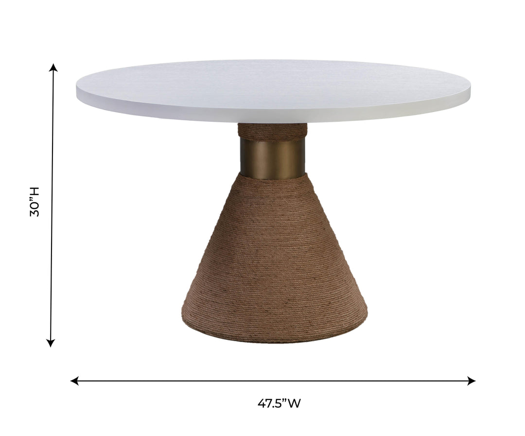 Rishi Natural Rope Round Table