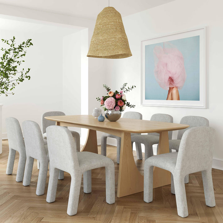 Cybill Natural Ash Dining Table