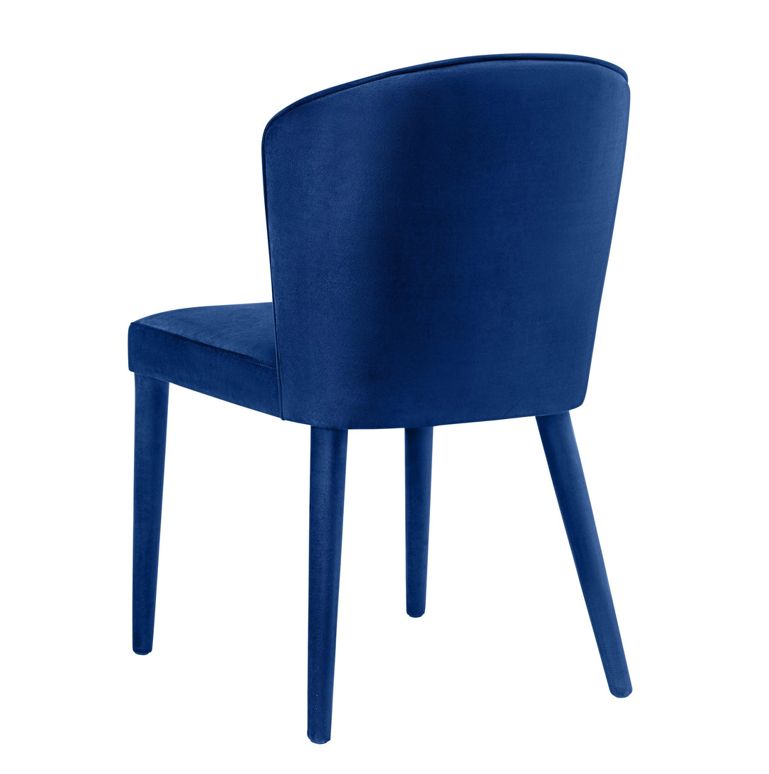 Metropolitan Navy Velvet Chair