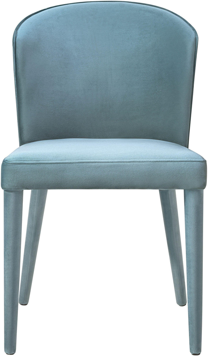 Metropolitan Sea Blue Velvet Chair