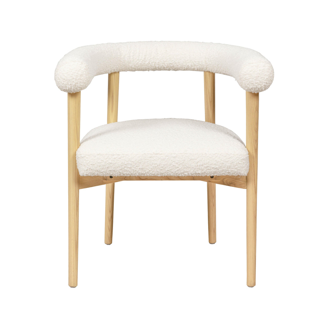 Spara Cream Boucle Dining Chair