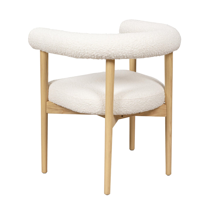 Spara Cream Boucle Dining Chair