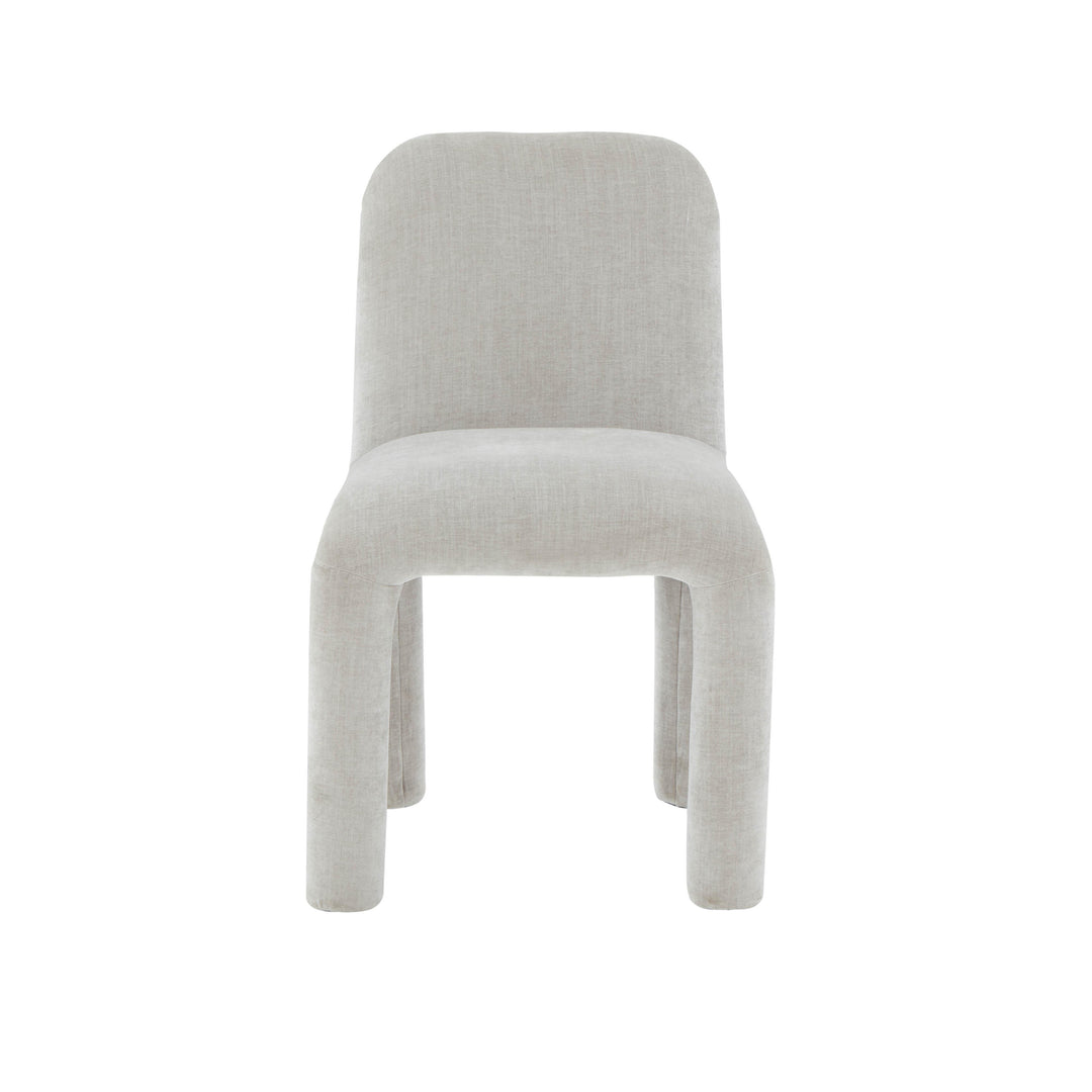 Georgia Light Grey Chenille Dining Chair