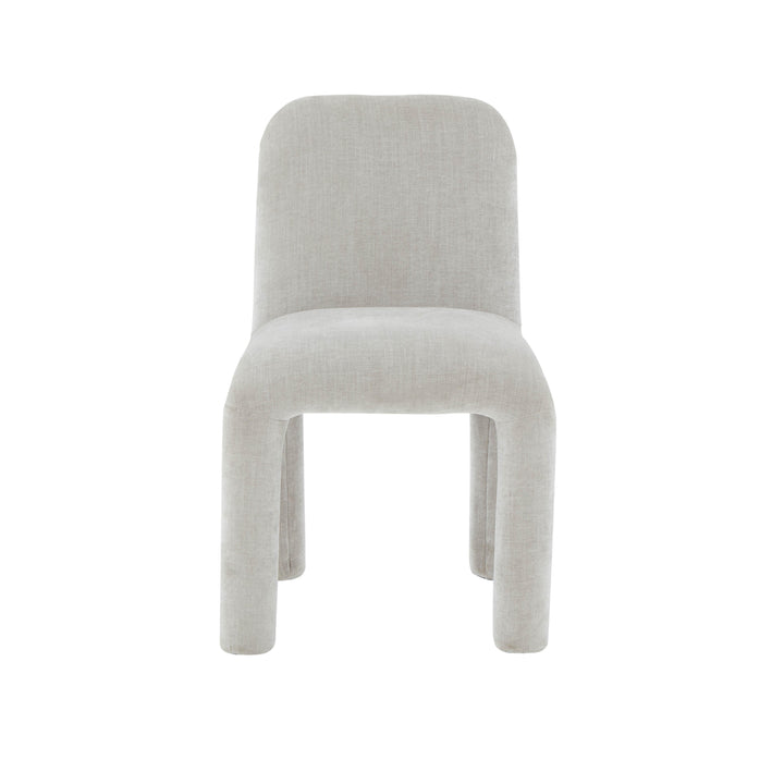 Georgia Light Grey Chenille Dining Chair