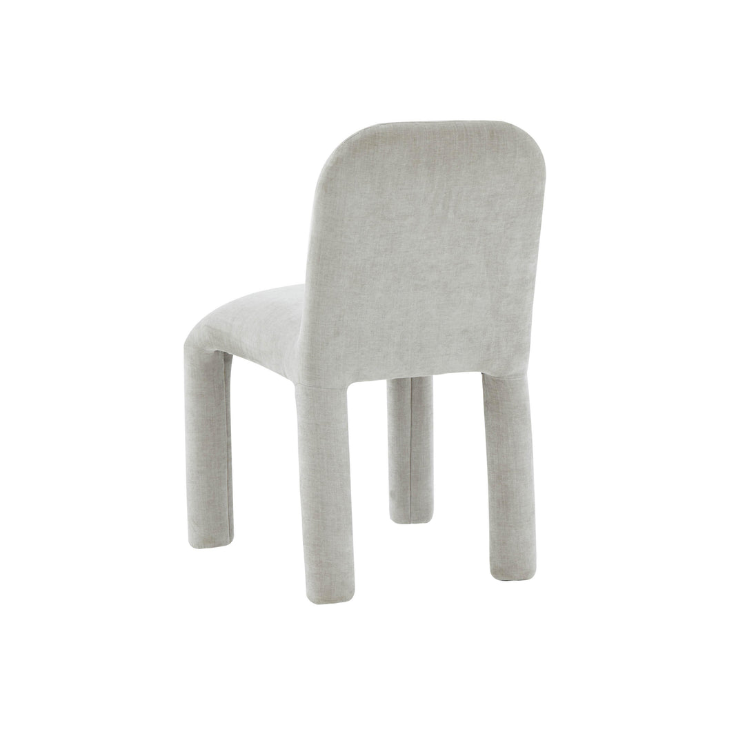 Georgia Light Grey Chenille Dining Chair