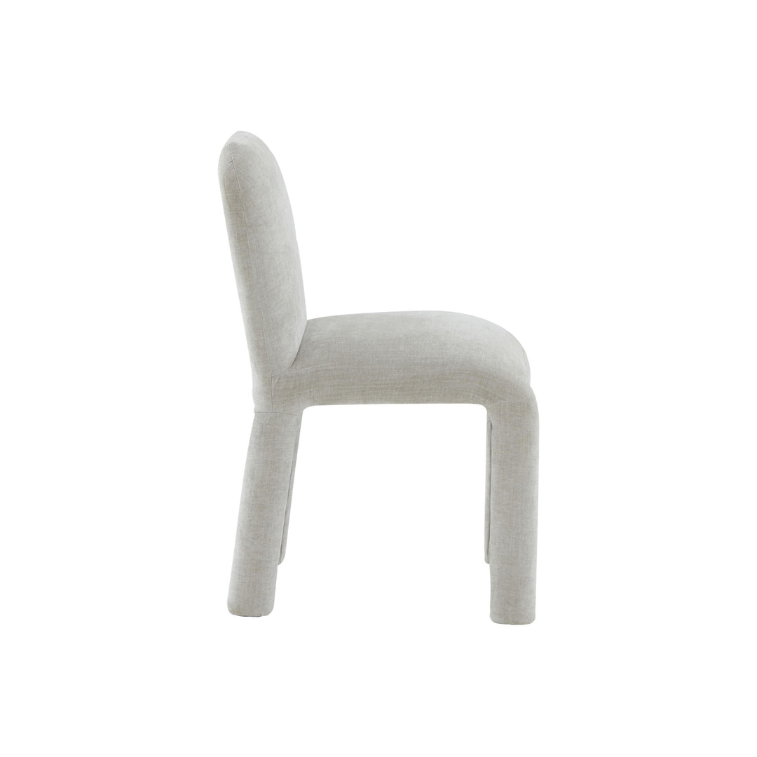 Georgia Light Grey Chenille Dining Chair