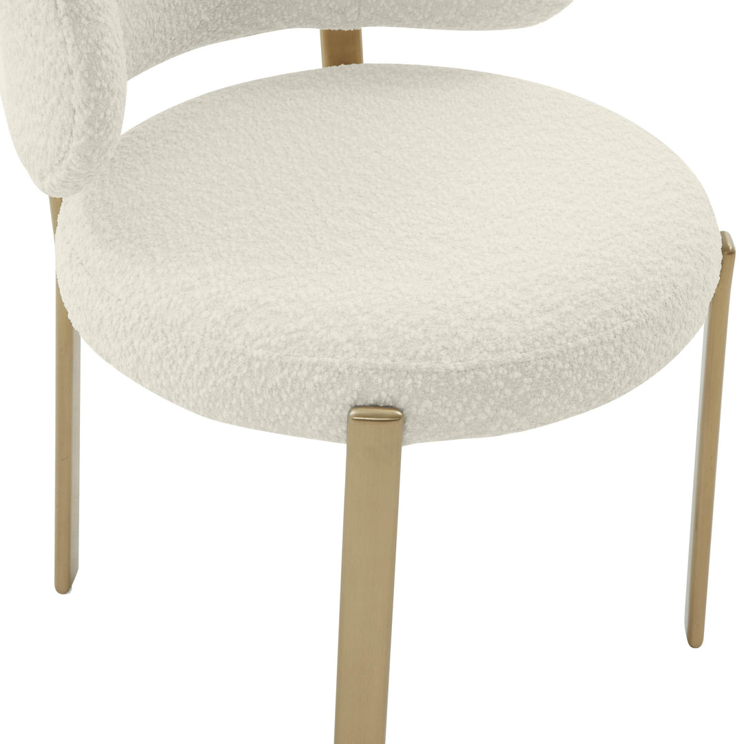 Margaret Cream Boucle Dining Chair