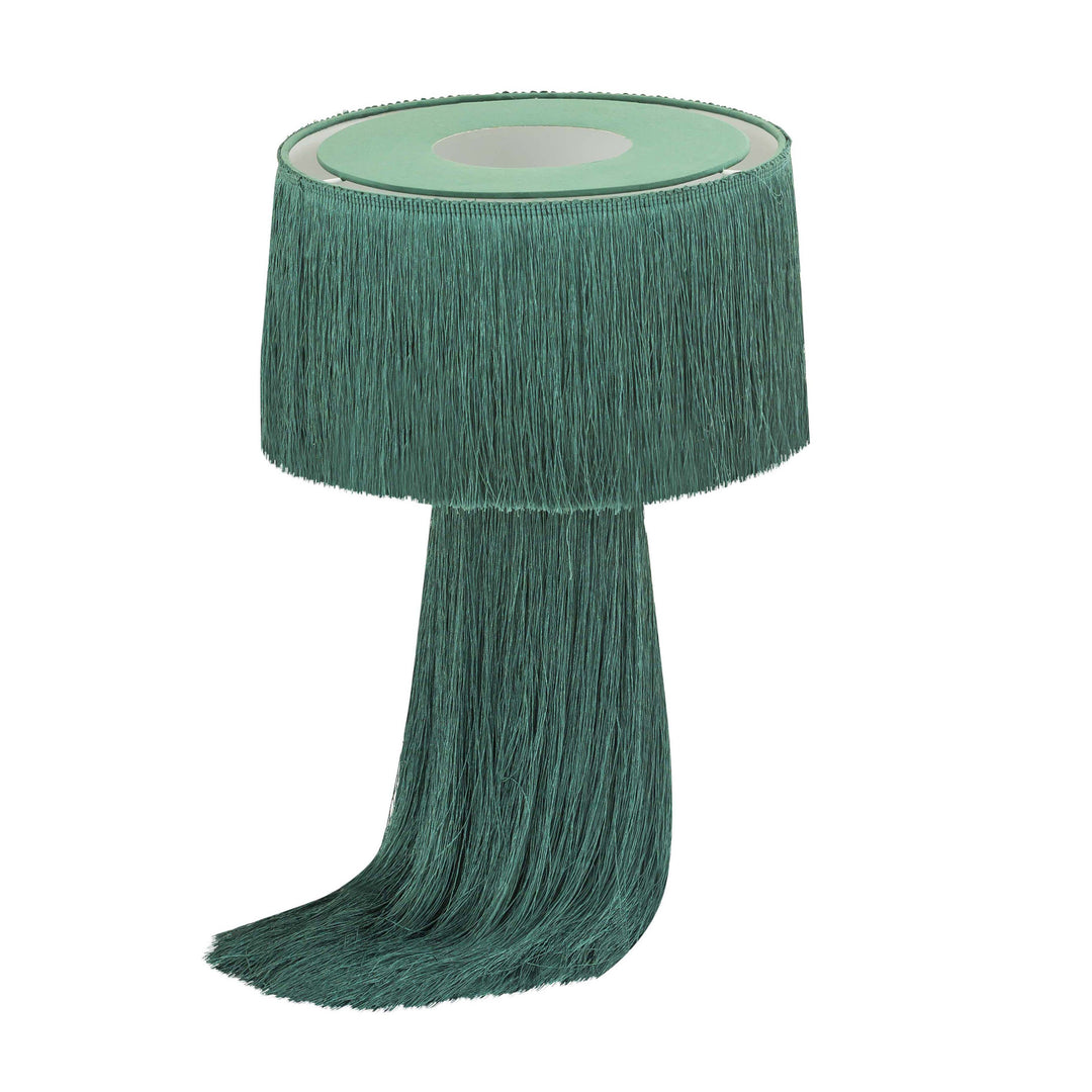 Atolla Emerald Tassel Table Lamp