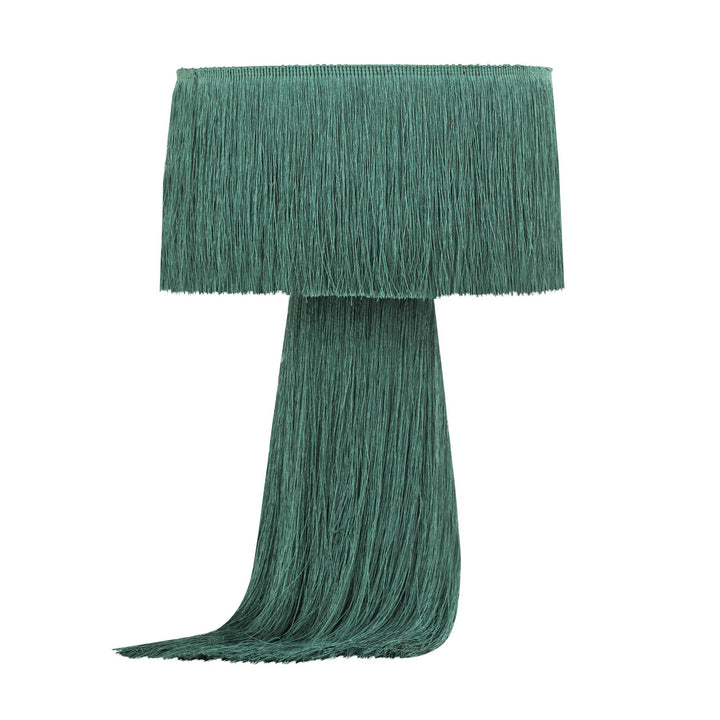 Atolla Emerald Tassel Table Lamp