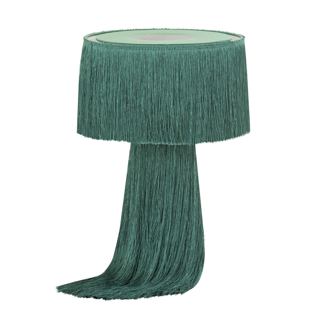 Atolla Emerald Tassel Table Lamp