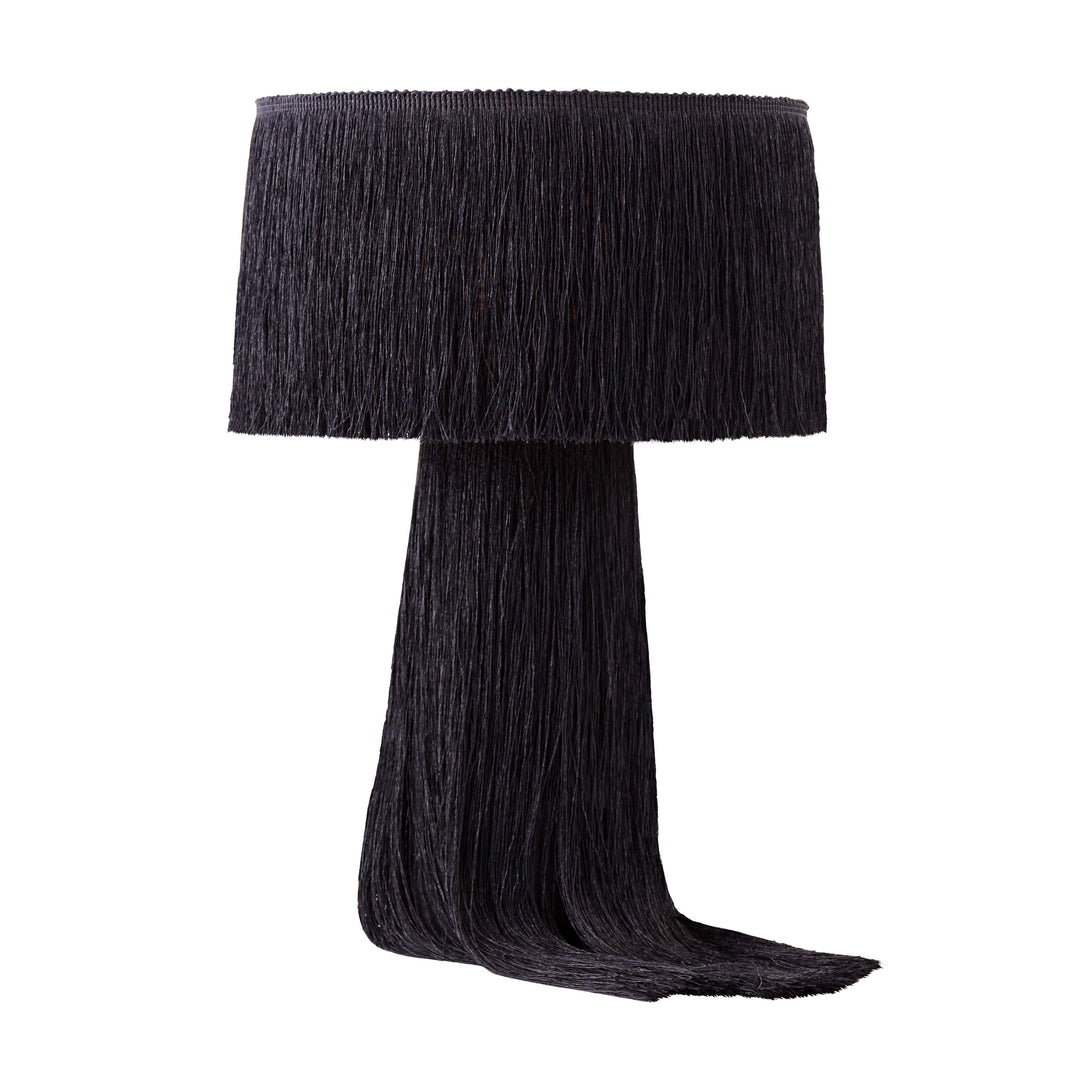 Atolla Black Tassel Table Lamp - UK