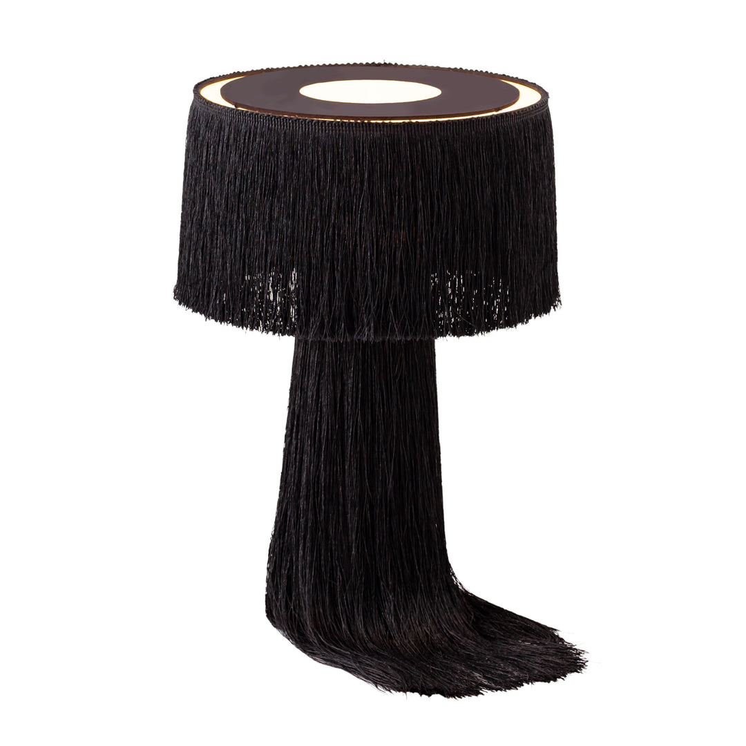 Atolla Black Tassel Table Lamp - UK