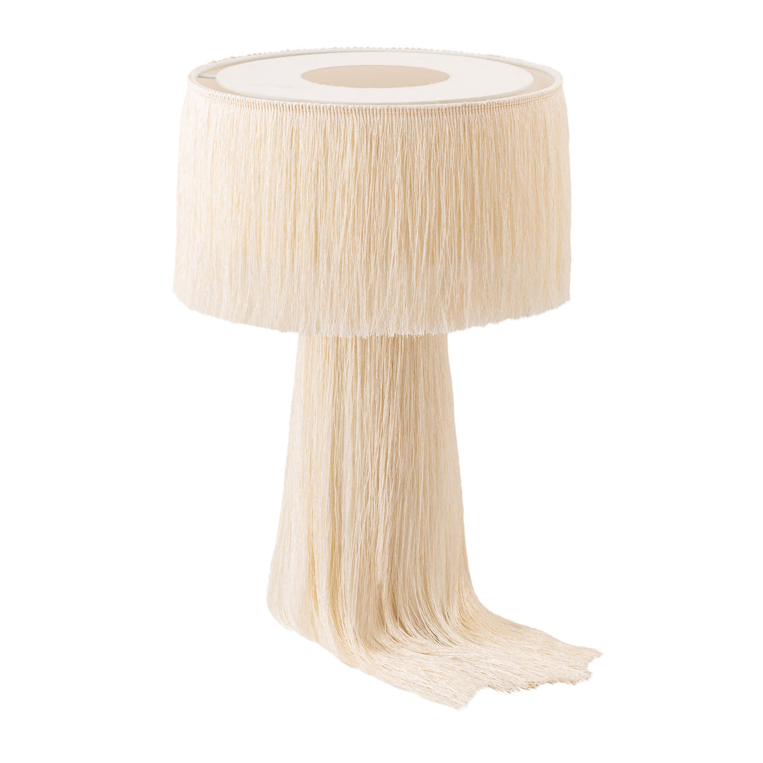 Atolla Cream Tassel Table Lamp