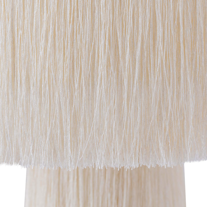 Atolla Cream Tassel Table Lamp