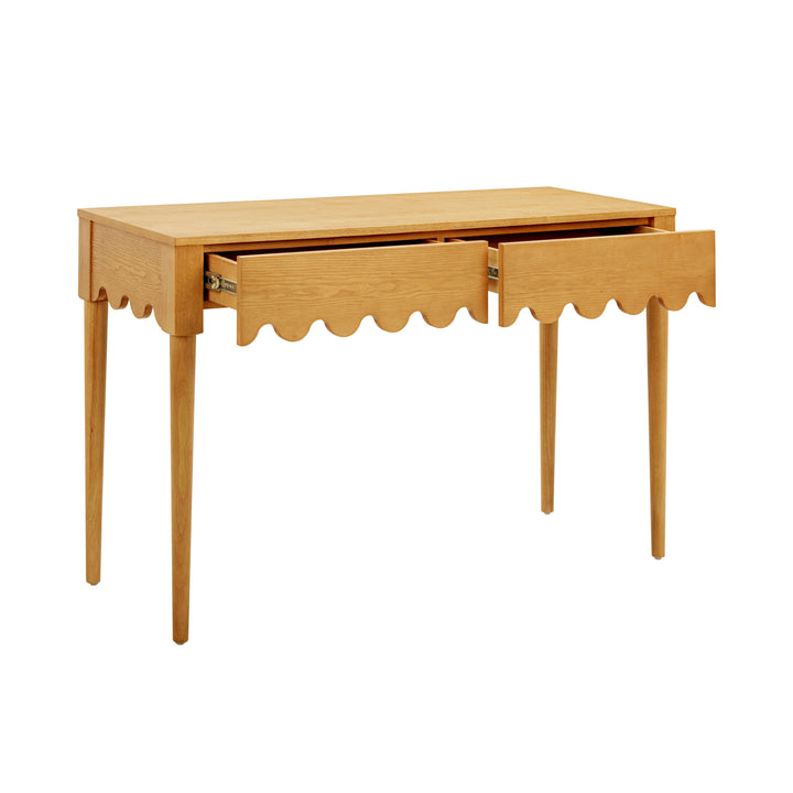 Oodle Natural Ash 2-Drawer Desk