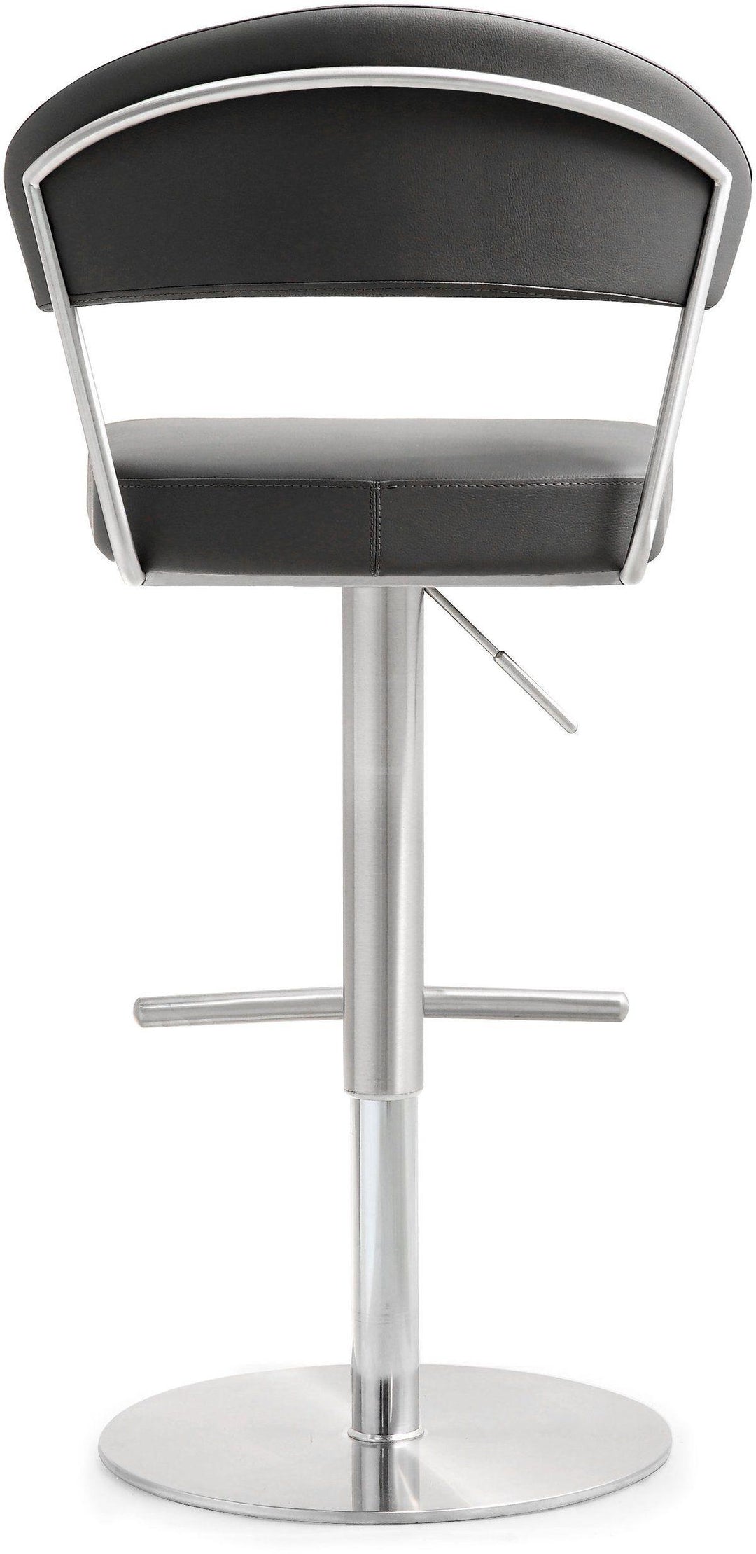 Cosmo Grey Stainless Steel Barstool