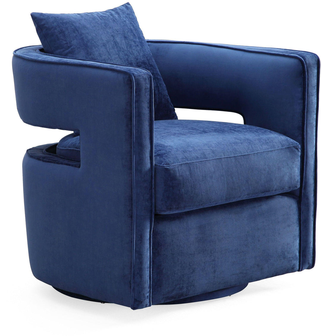 Kennedy Navy Swivel Chair