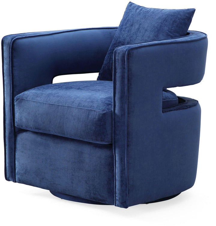 Kennedy Navy Swivel Chair