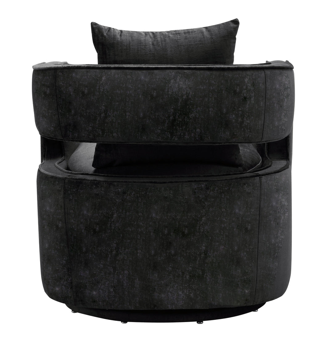 Kennedy Black Swivel Chair