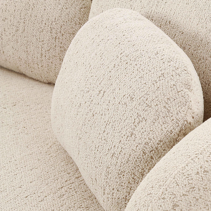 Misty Cream Boucle Sofa