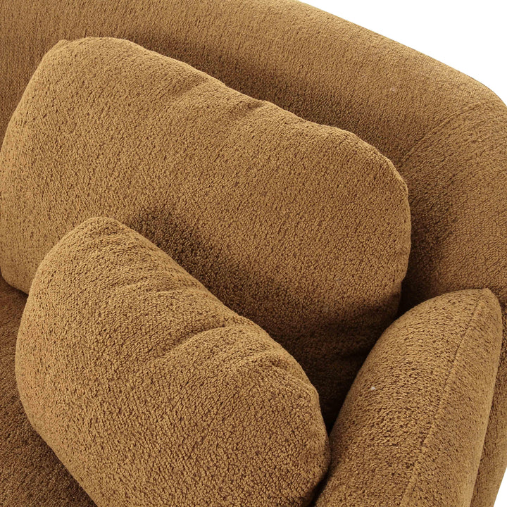 Misty Brown Boucle Sofa