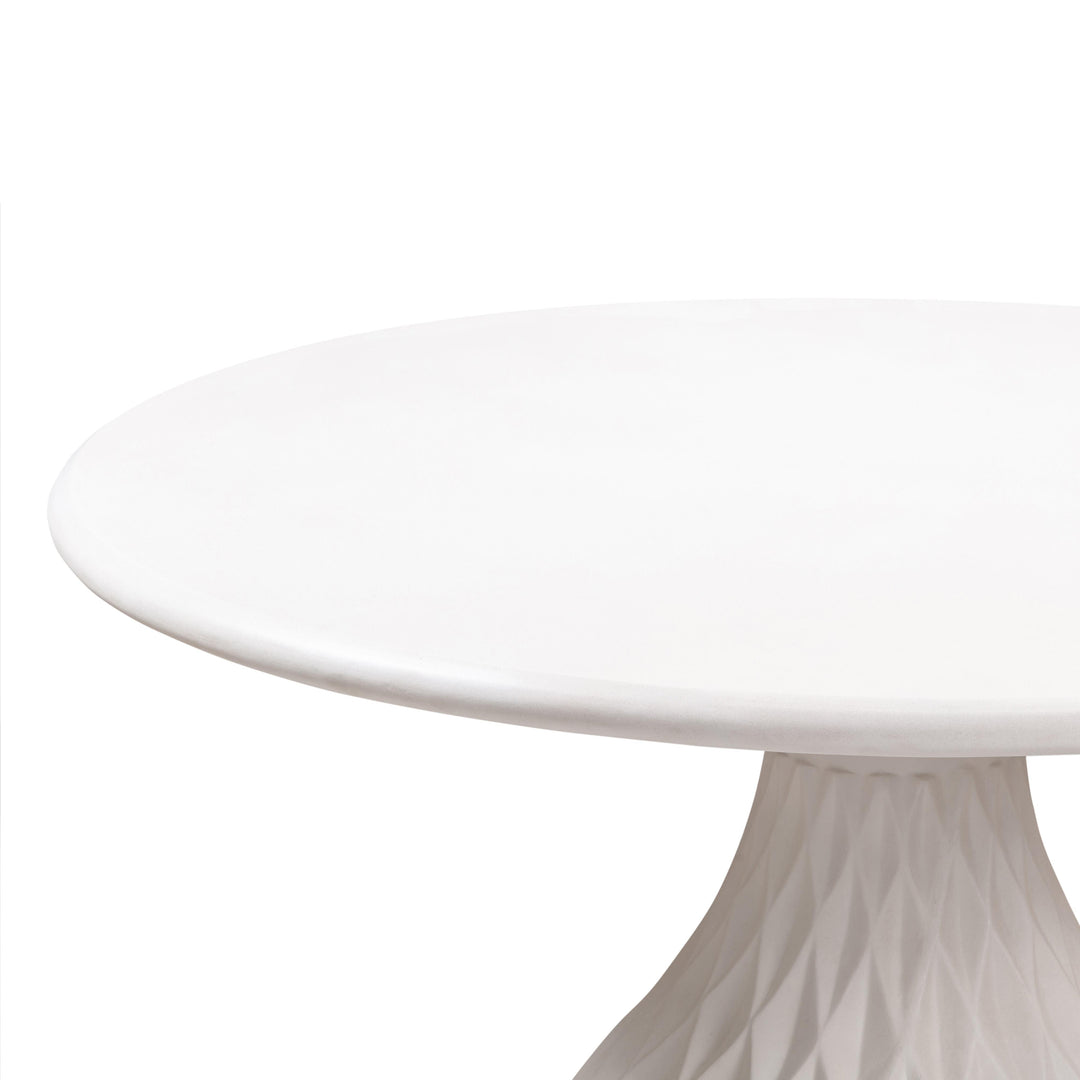 Tulum Ivory Concrete Dining Table