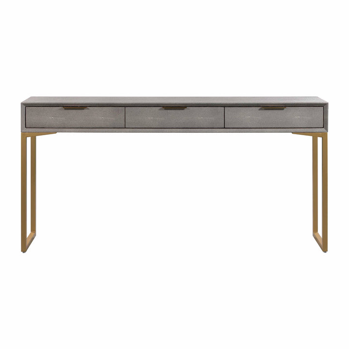 Pesce Shagreen Console Table